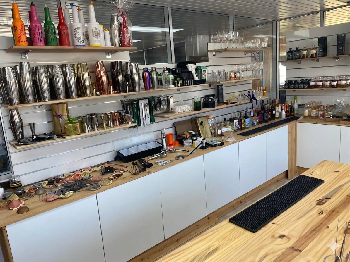 Boutique Interieur Epicerie Du Barman