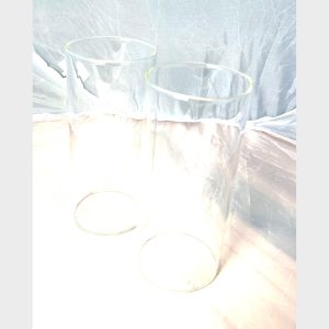 verre tumbler lisse lot de 2