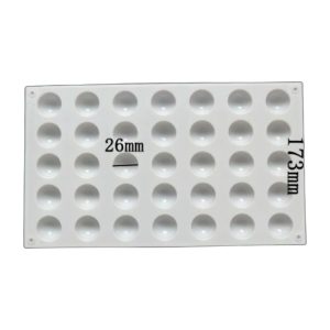 moule silicone 35 1/2 sphères