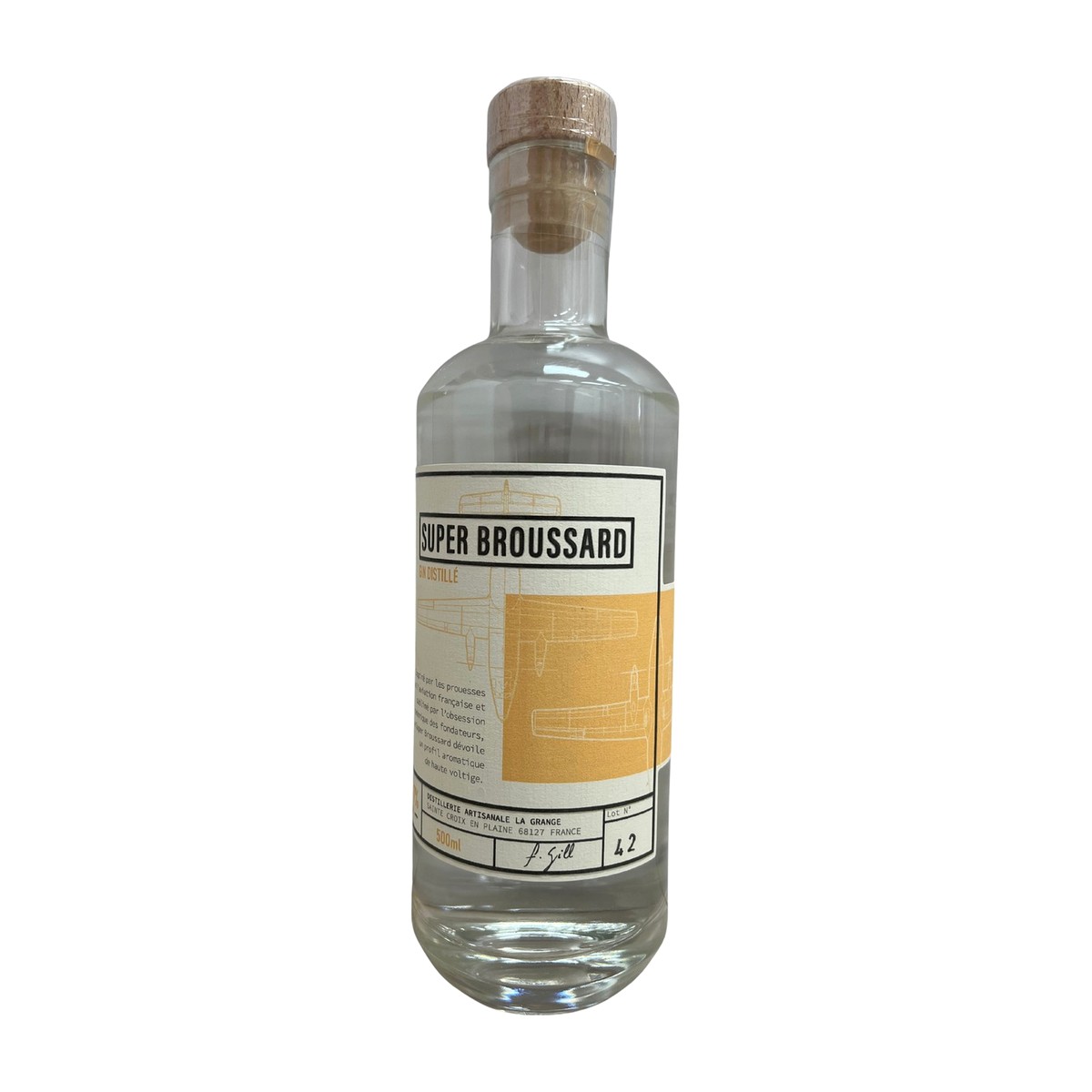la grange gin super broussard 50cl la grange gin super broussard 50cl